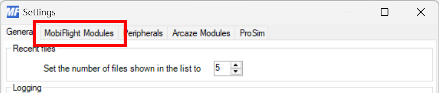 Adding the device – MobiFlight documentation